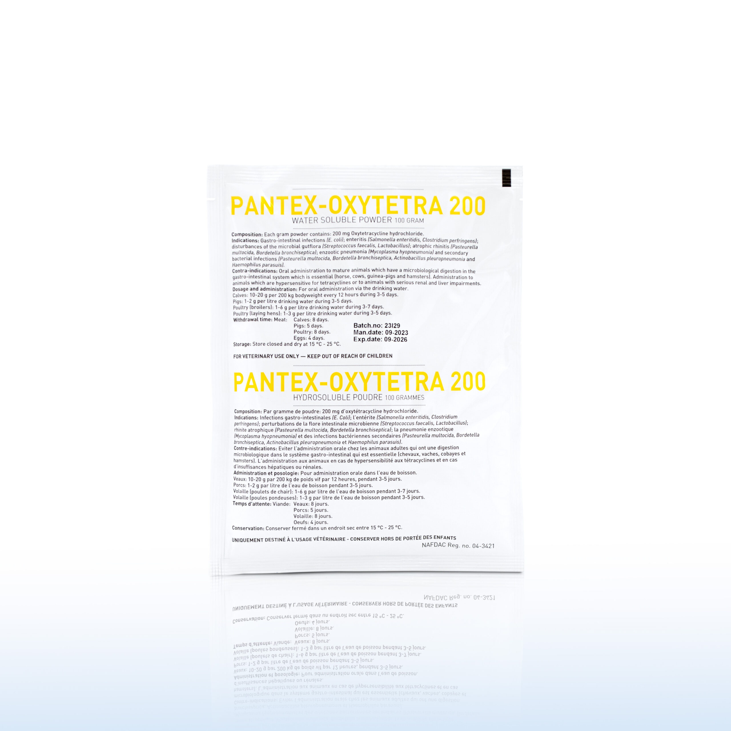 OXYTETRA 200 SACHET DE 100 G