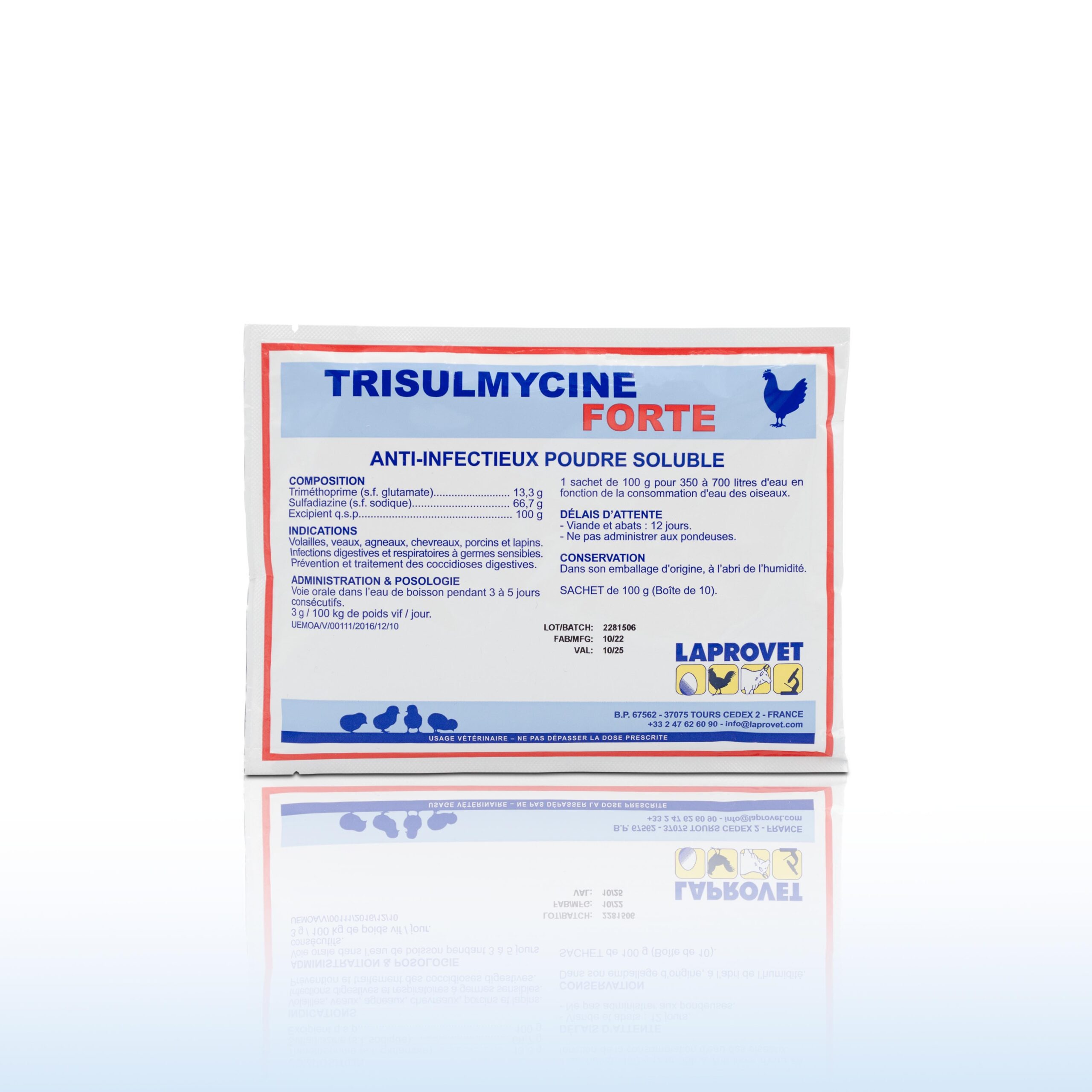 TRISULMYCINE FORTE 100 G