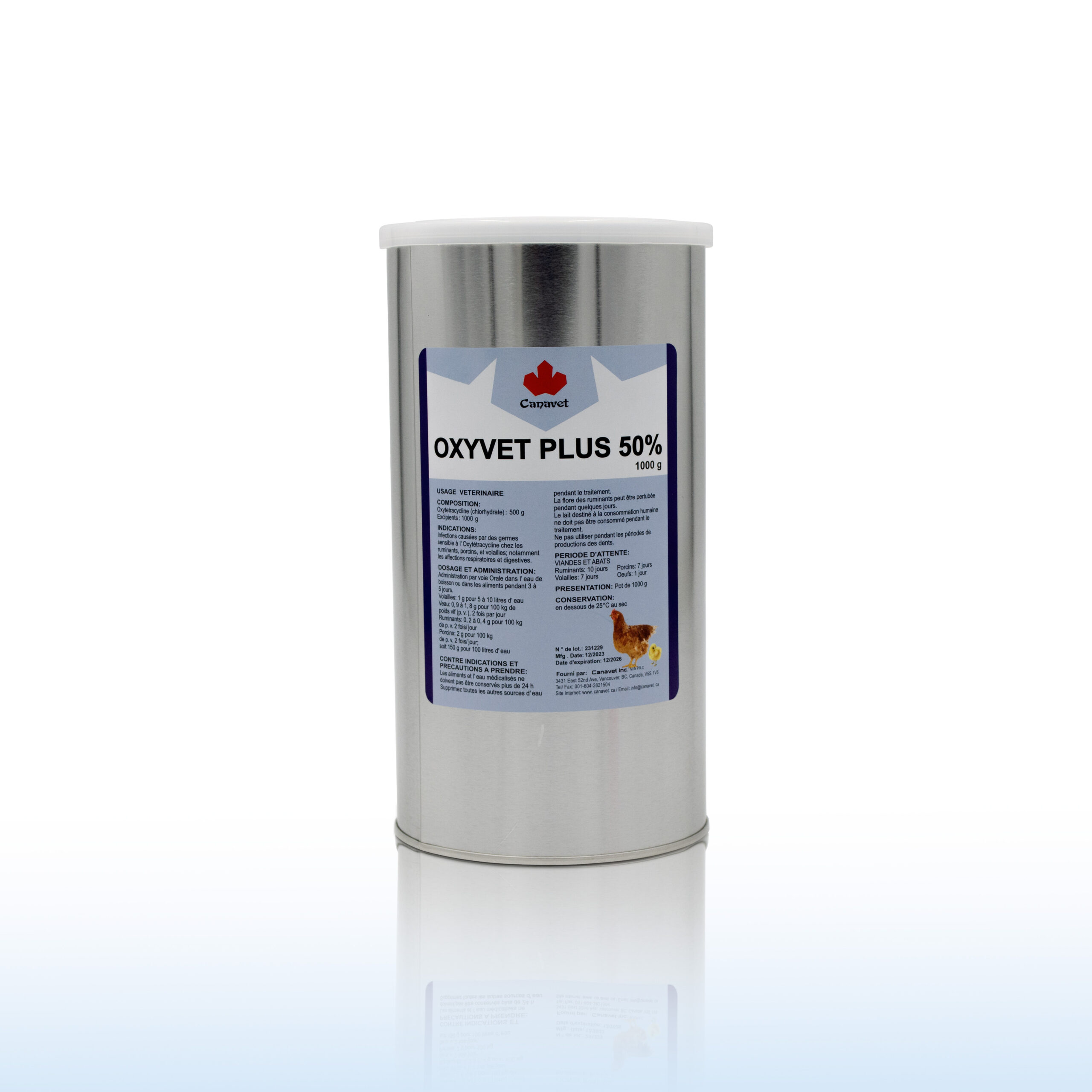 OXYVET PLUS 50% 1 KG