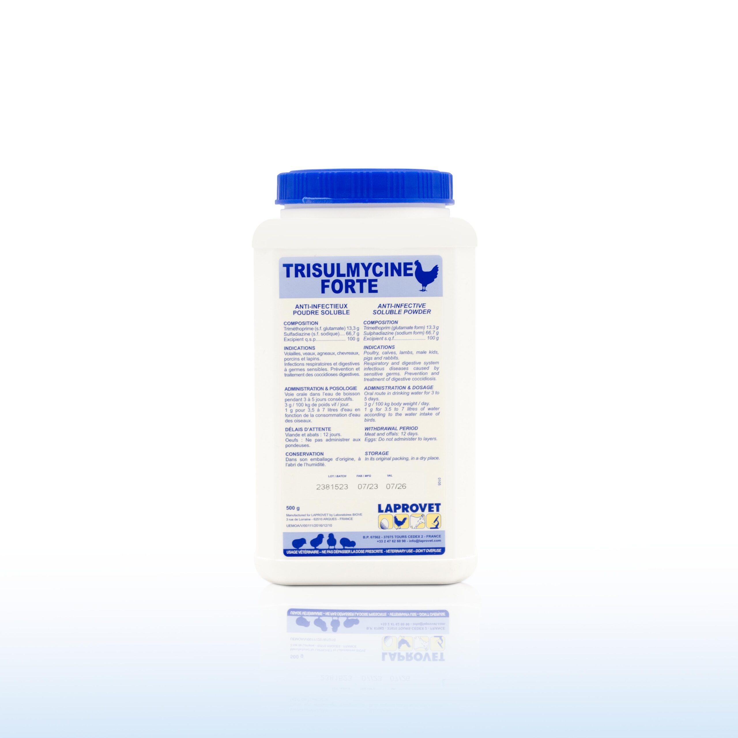 TRISULMYCINE FORTE 500 G