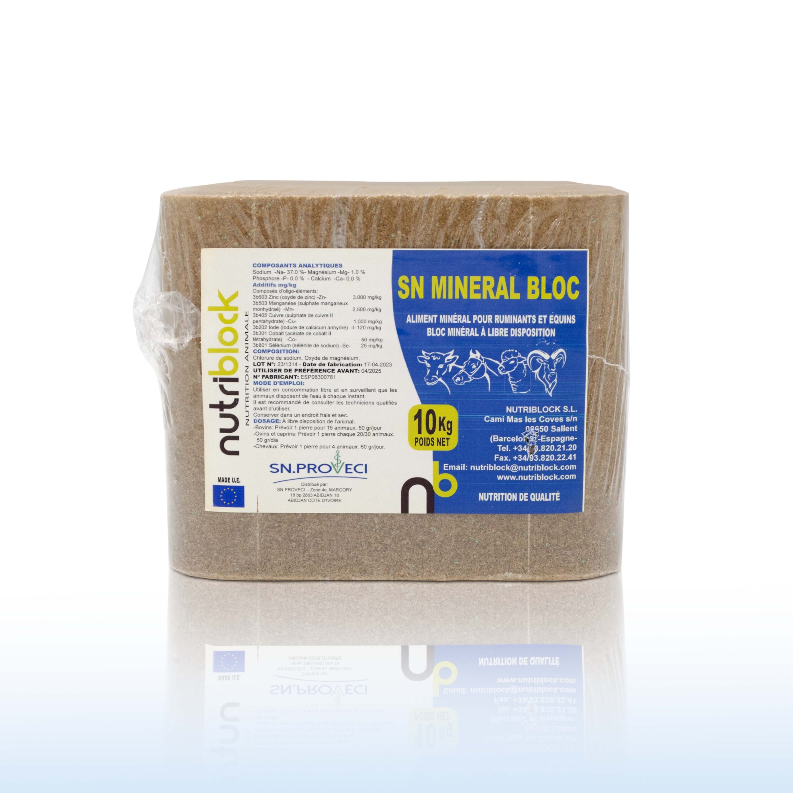 MINERAL BLOC 10 KG