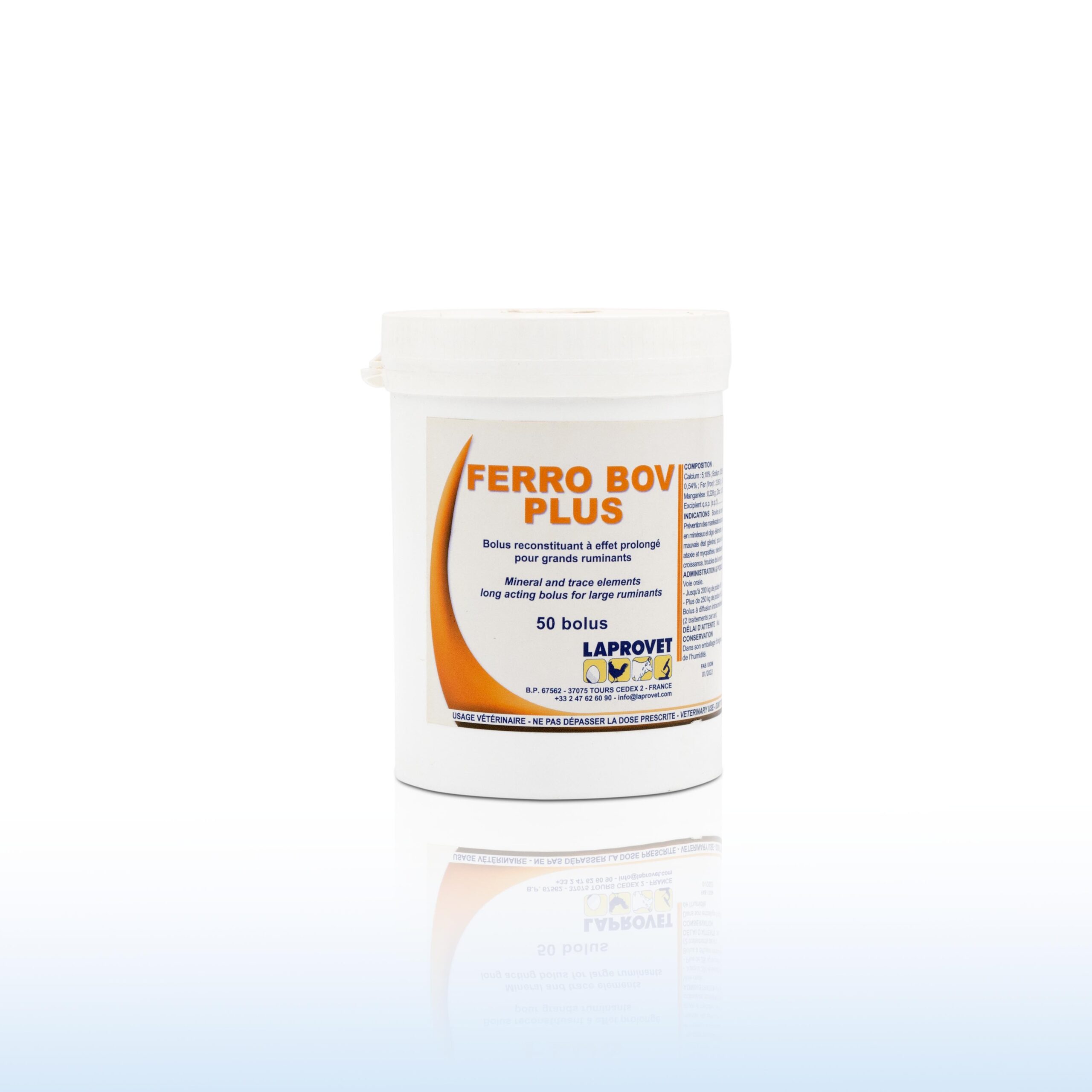 FERRO BOV PLUS 50 BOLUS