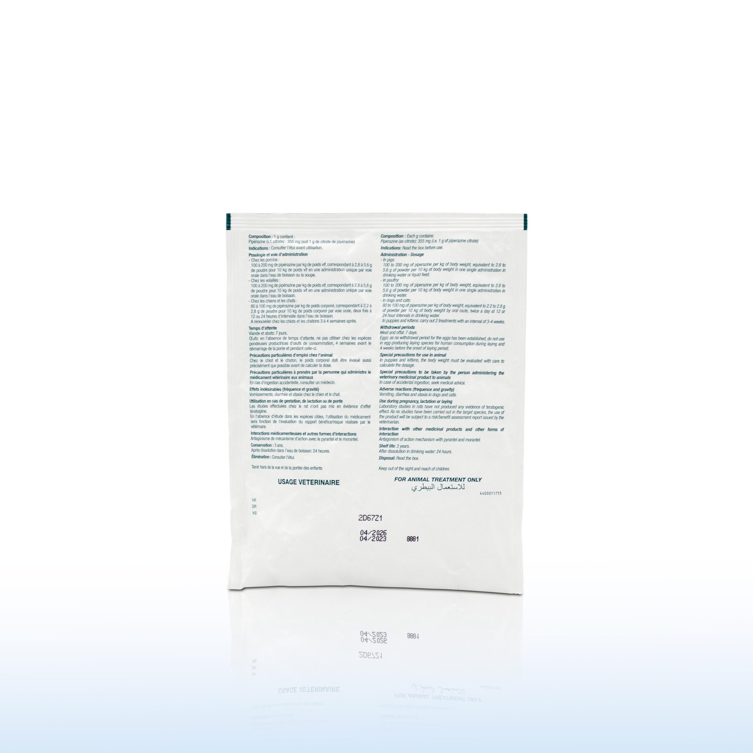 CITRATE DE PIPERAZINE 100 G – Image 2