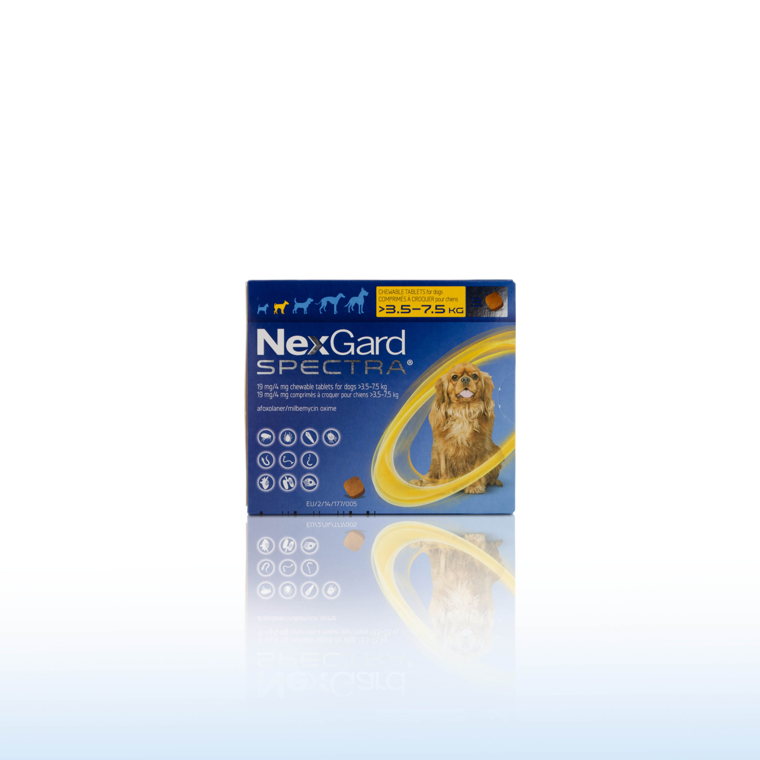 NEXGARD SPECTRA S 3CP (3,5-7,5 KG) – Image 2
