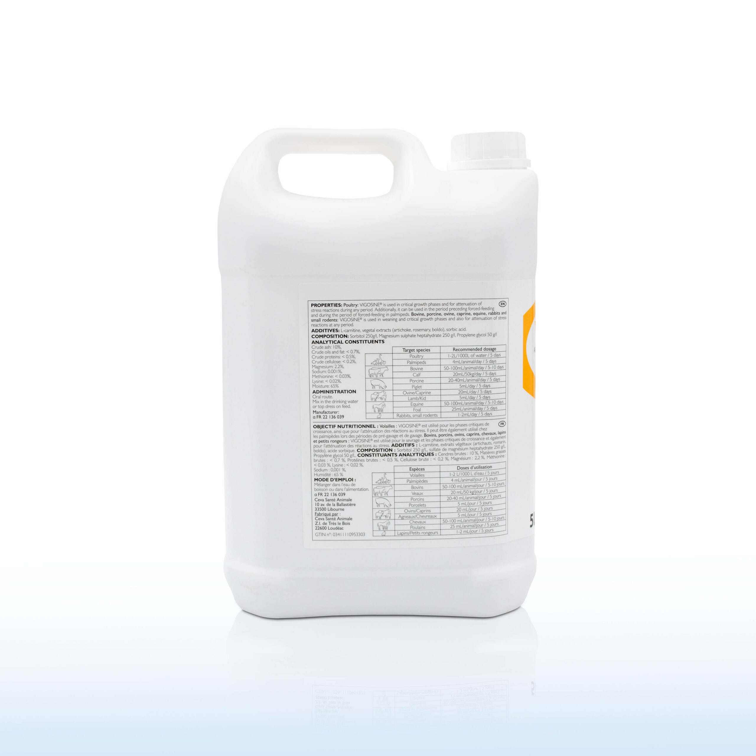 VIGOSINE SOL ORAL 5 L
