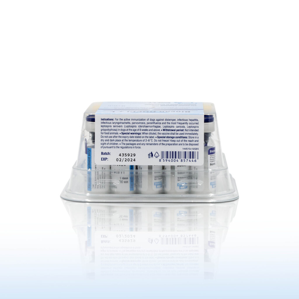 BIOCAN DHPPI+L  1Dose